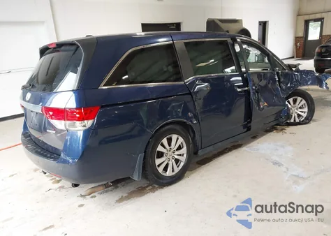 2016 Honda Odyssey Se z USA, uszkodzony, nr VIN 5FNRL5H35GB111469